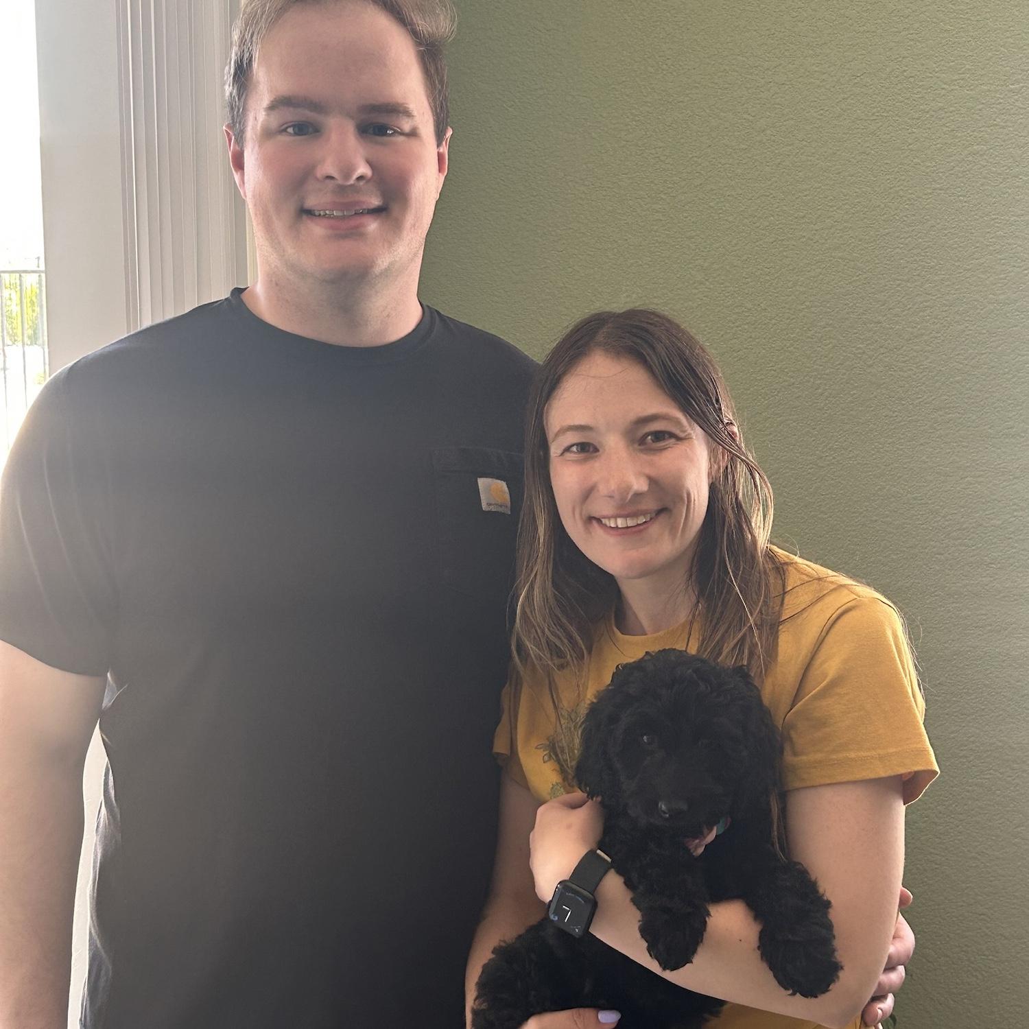 Ruby joining the Hendriks family, June 2024
