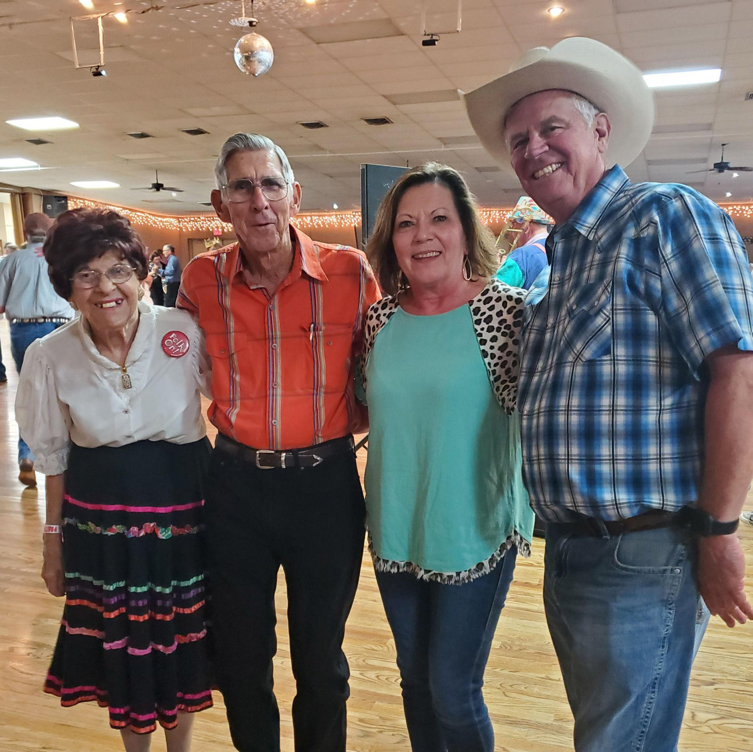 Making friends everywhere we go - But Love Ernest and Teresa March 2023