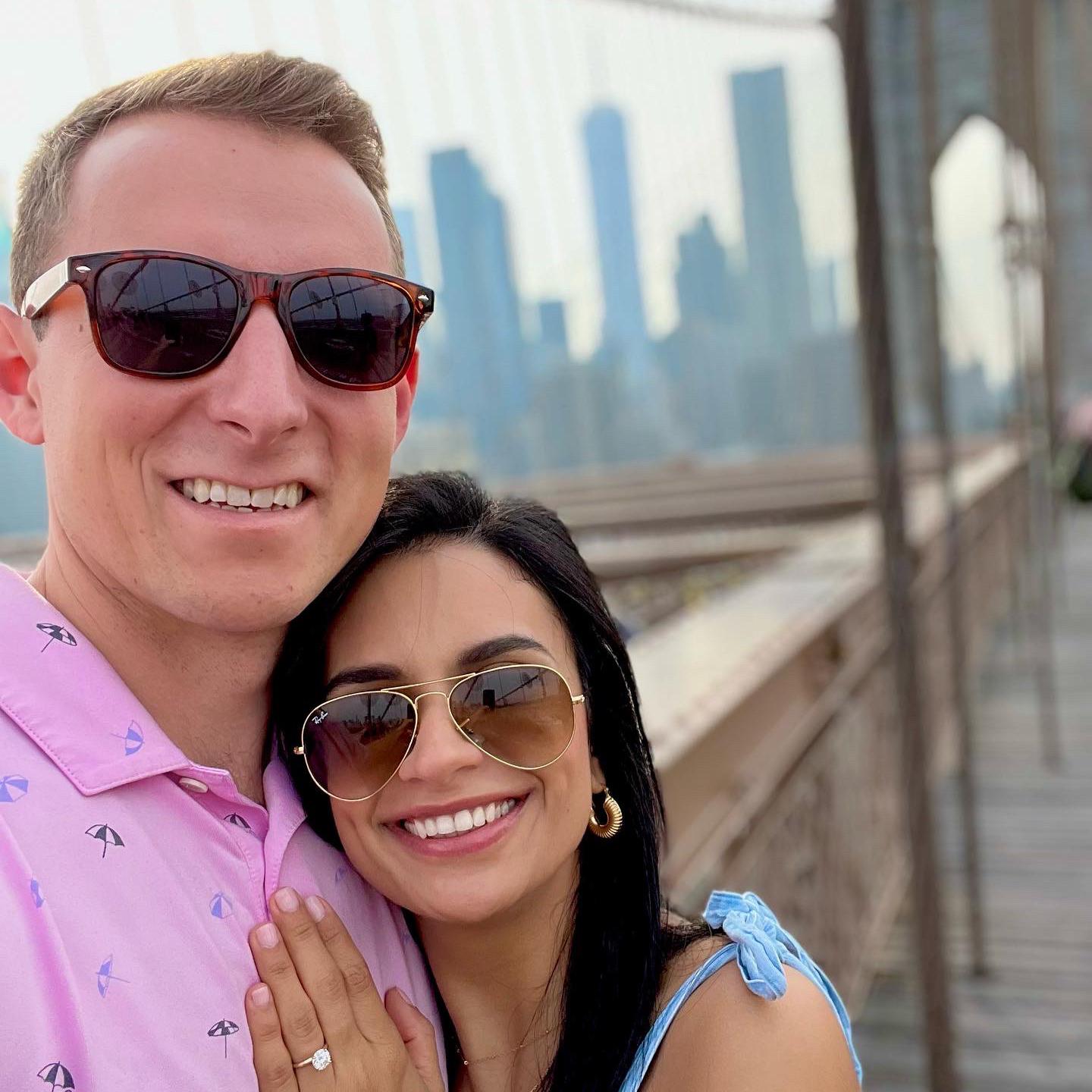 Our first full day walking around as fiances :)
