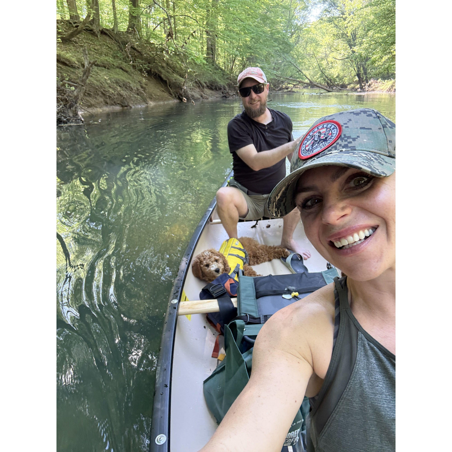 Canoeing on the Chickamauga River in Chattanooga