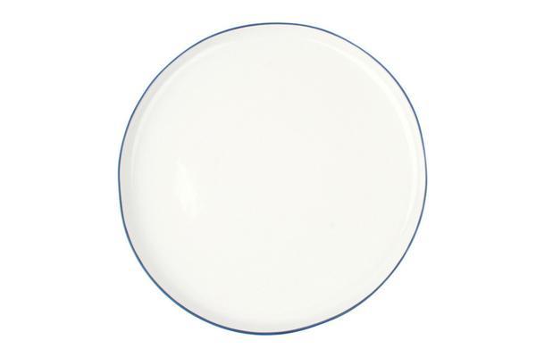 Canvas Home - Abbesses Large Plate Blue Rim