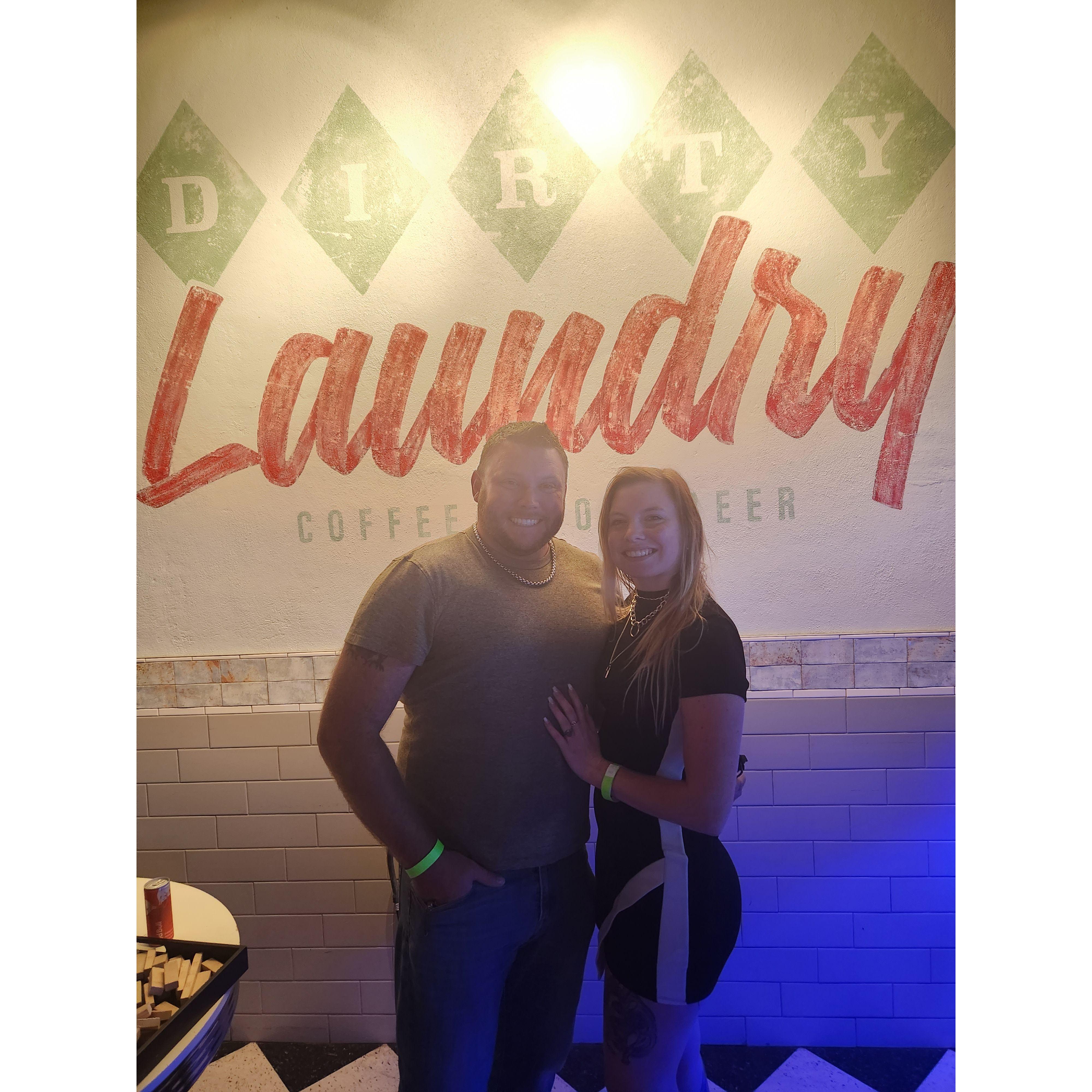 Date night at the speakeasy - Dirty Laundry