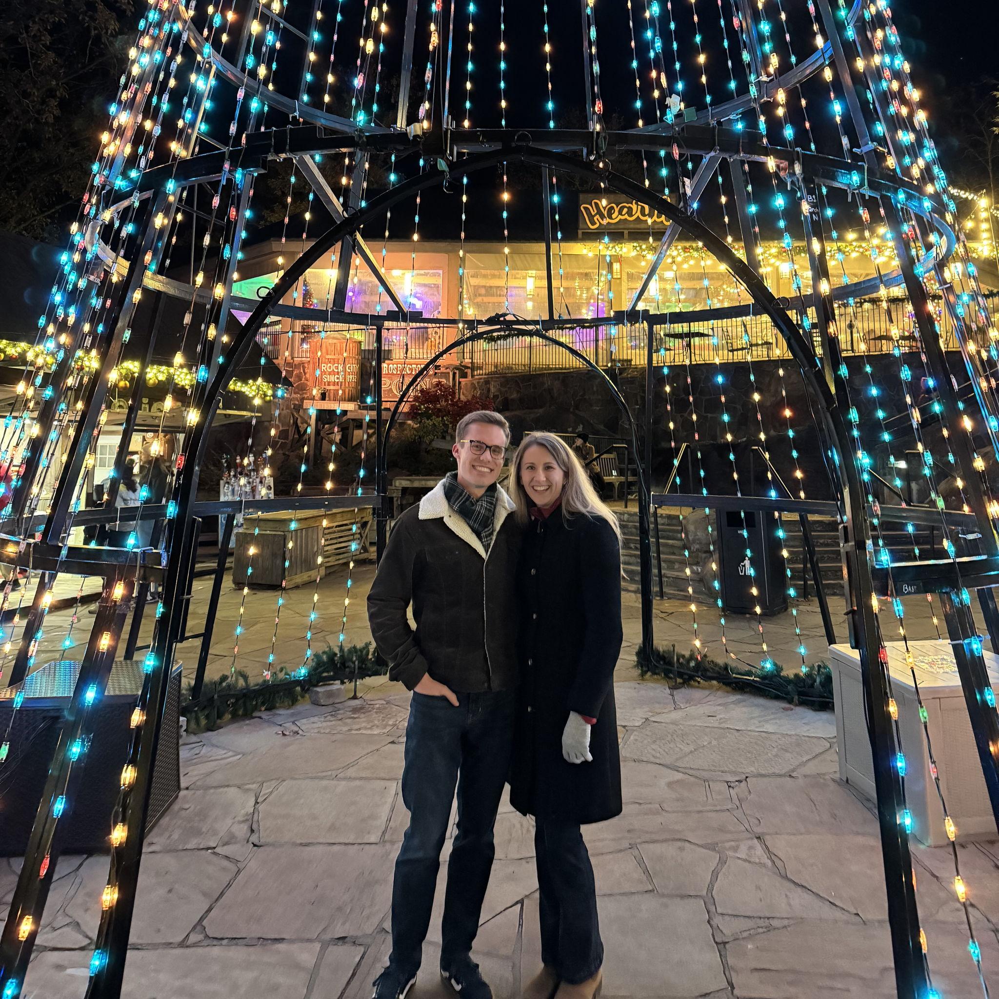 Christmas Lights at Rock City