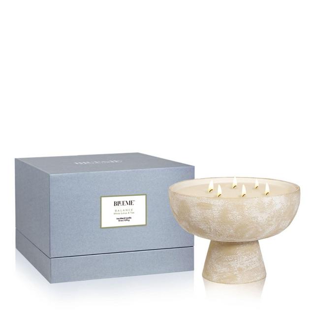 Blueme Balance White Lotus & Tea Giant Ceramic Candle, 45 oz.