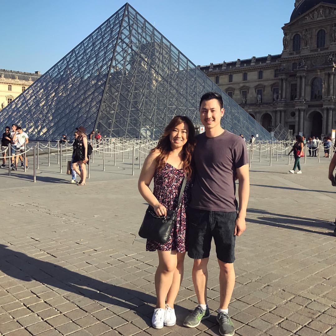 First time visiting the Louvre!