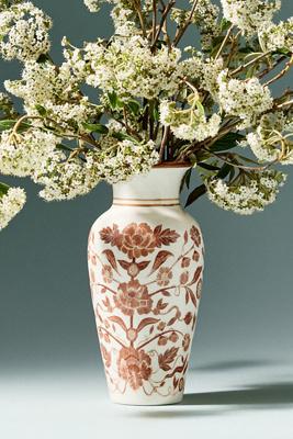 Reverie Floral Ceramic Vase