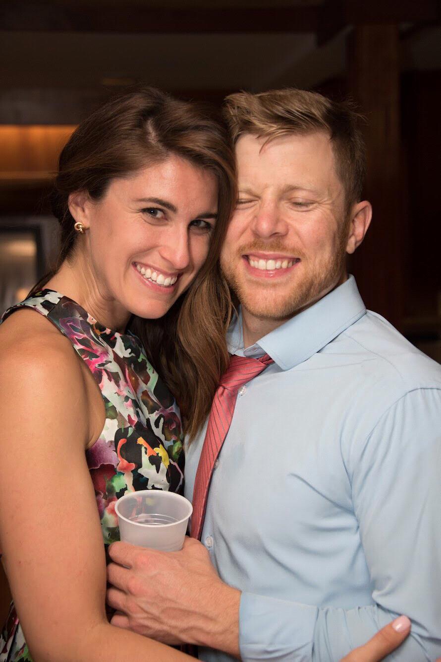 Dance floor shenanigans at the McMahon's wedding