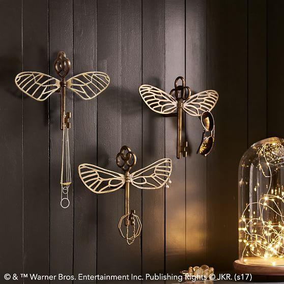 HARRY POTTER™ Flying Key Jewelry Hooks, Set of 3