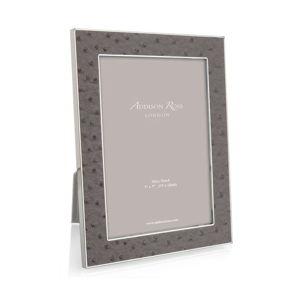 Addison Ross - Urban Ostrich & Silver Frame - 5x7