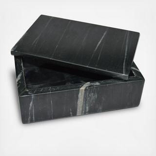 Black Marble Rectangular Box