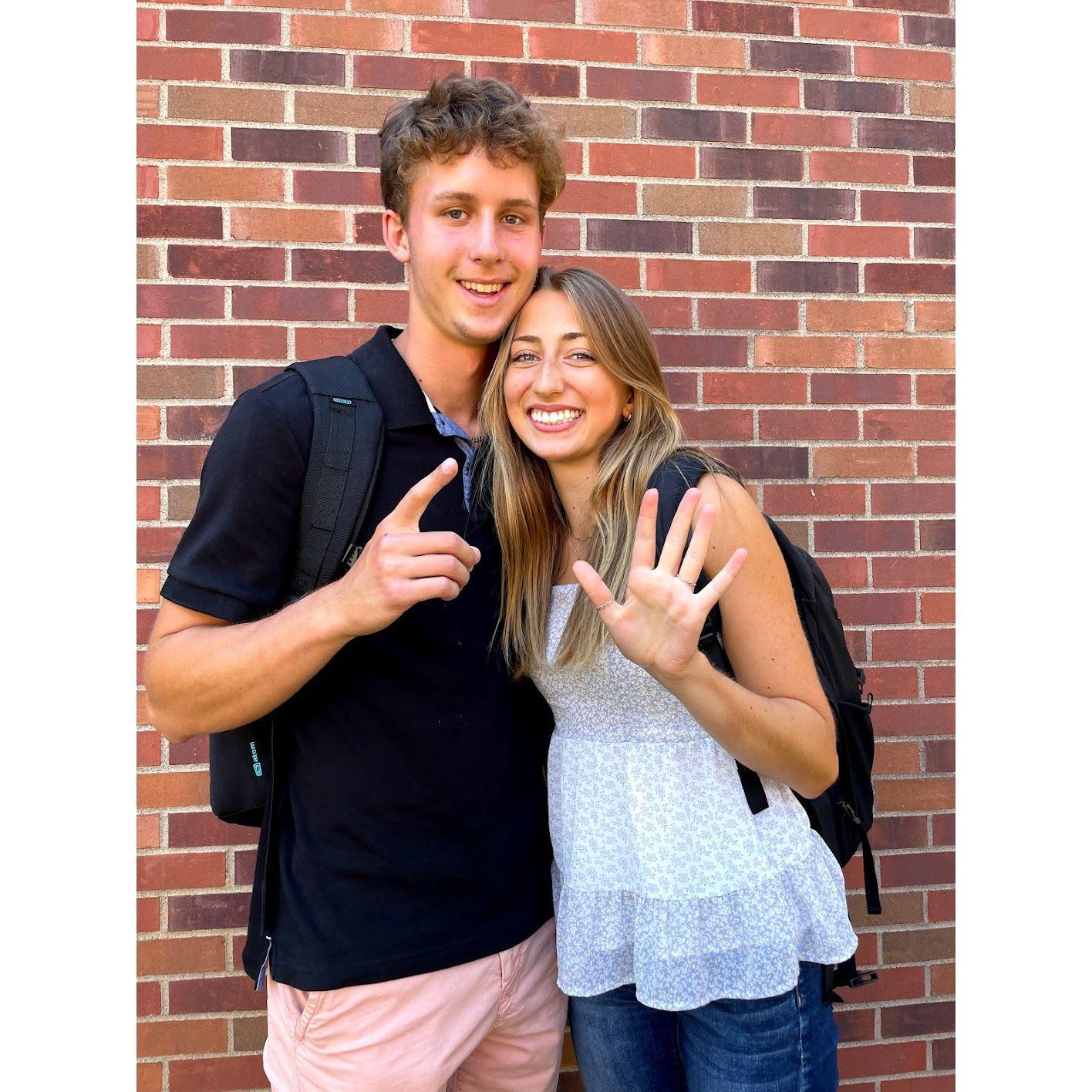 We even had a class together!