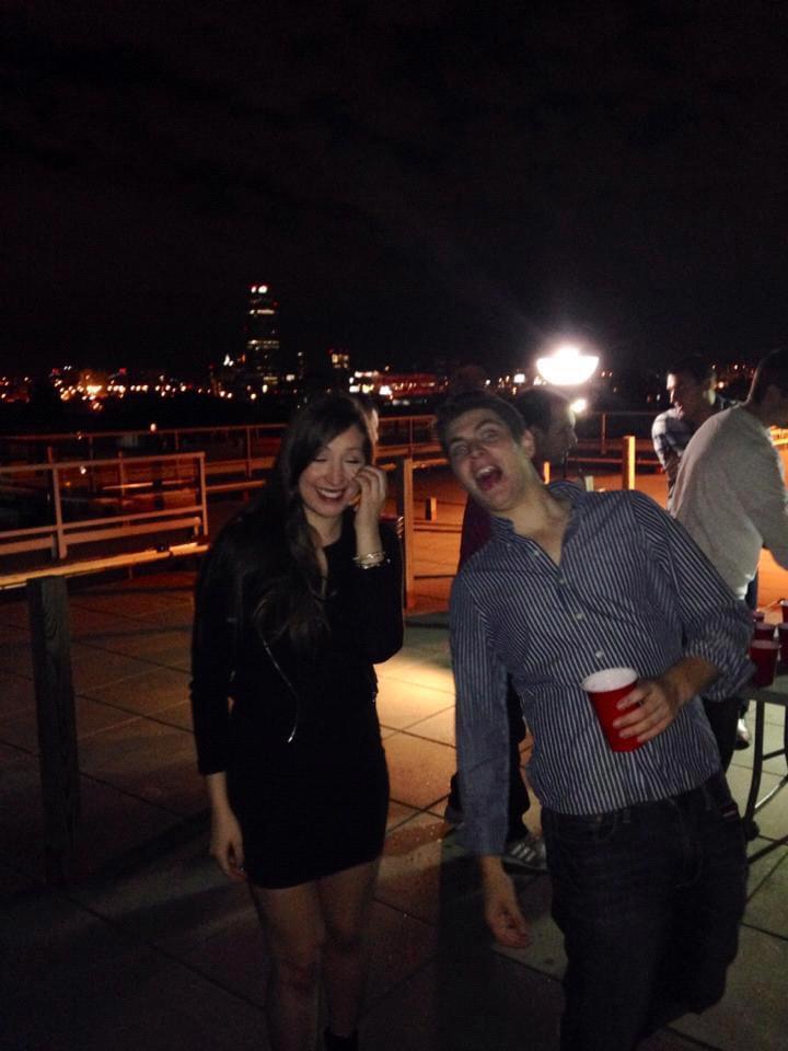One of our first rooftop parties 2013 Greenpoint Brooklyn