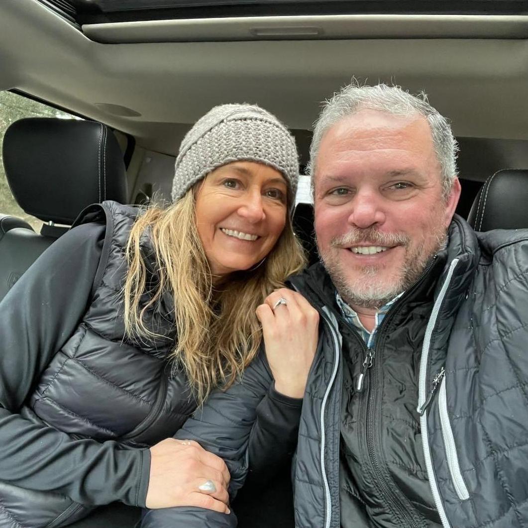 He asked me to marry him on Mica Peak where we planned to build in the truck where most of our adventures begin February 2021