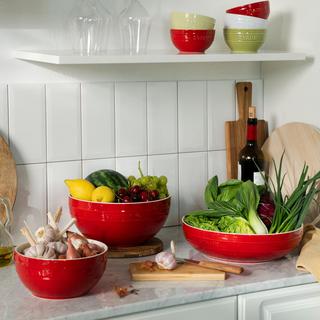 Ceramic 2-Piece Nested Mixing Bowl Set