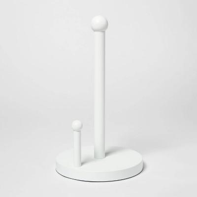 Stainless Steel Paper Towel Holder White - Threshold™
