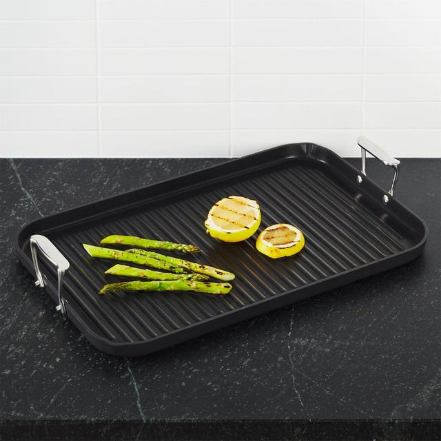 All-Clad ® HA1 Hard-Anodized Nonstick 13"x20" Grande Grill