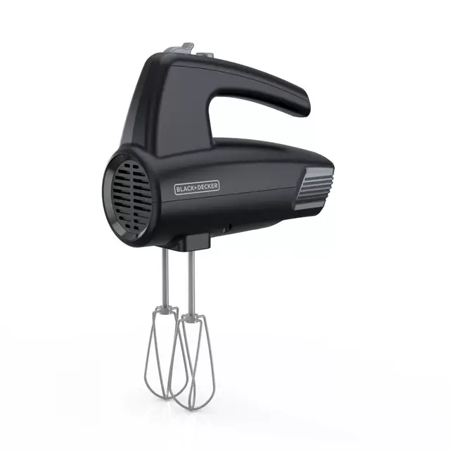 Black + Decker™ 5-Speed Hand Mixer in Black