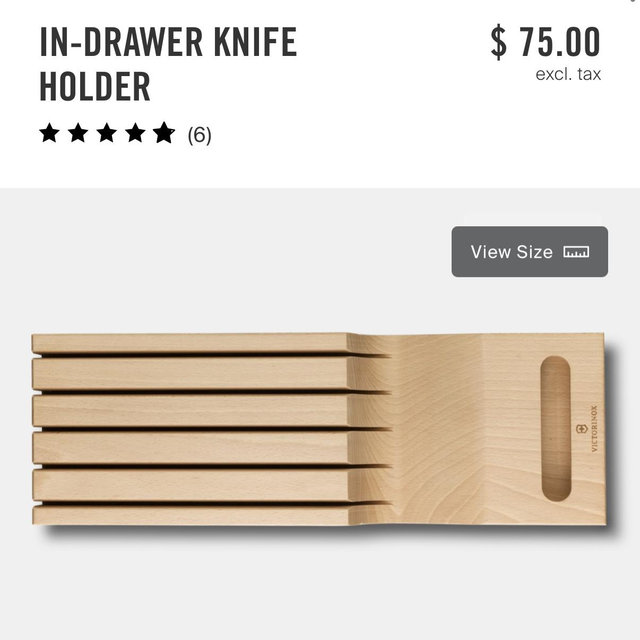 Victorinix In-Drawer Knife Holder