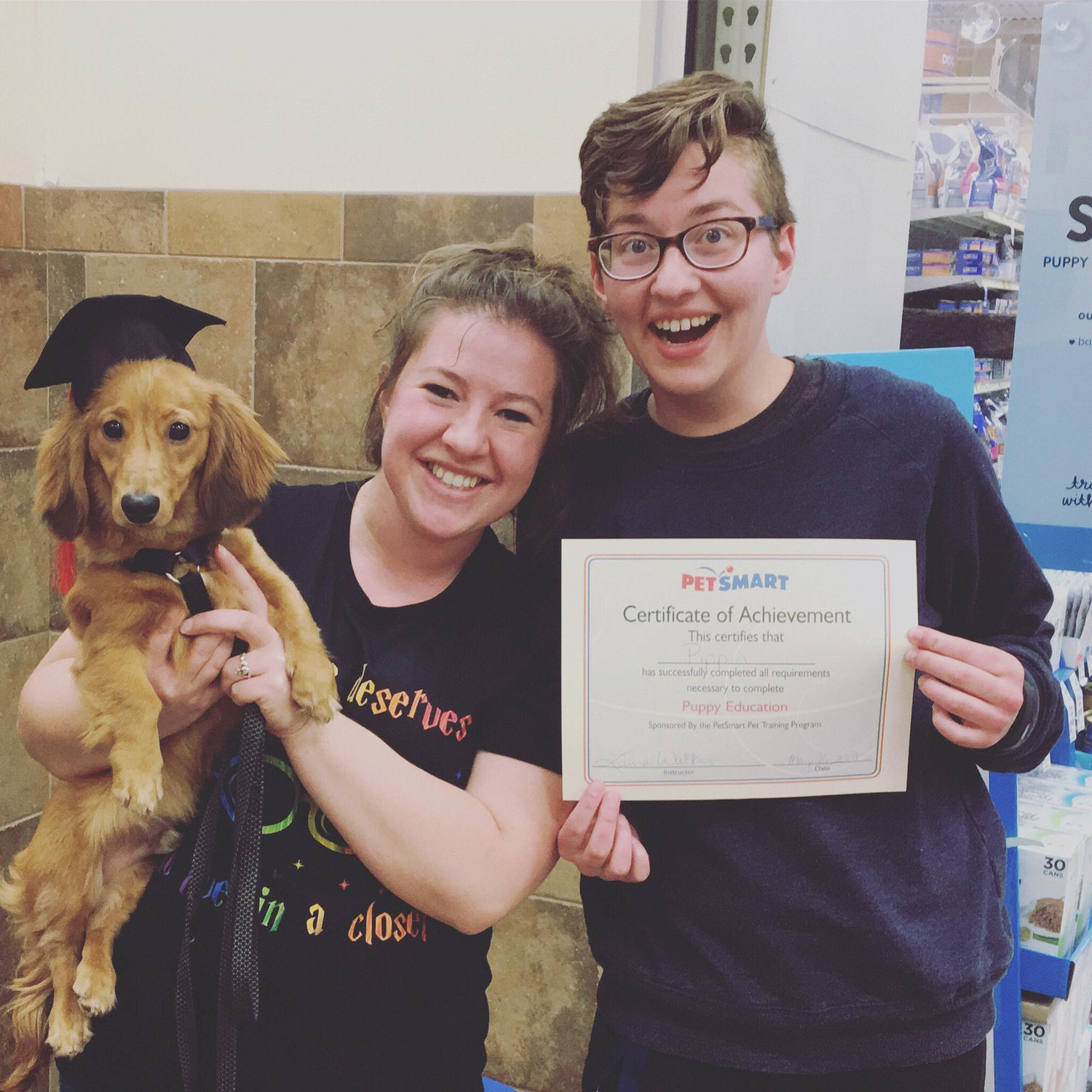 Pippin’s Puppy Graduation Summer 2019