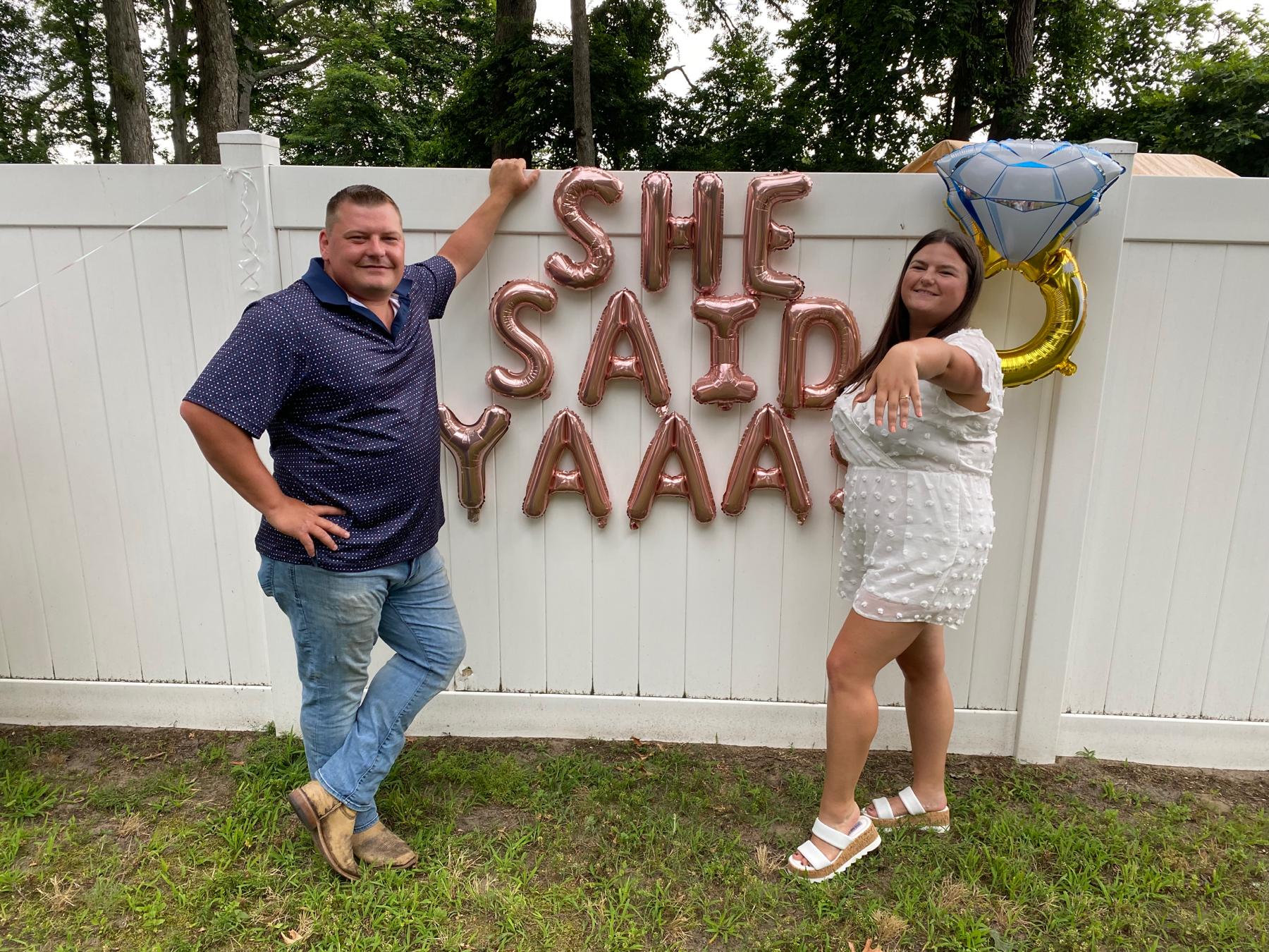 She said YAAA!