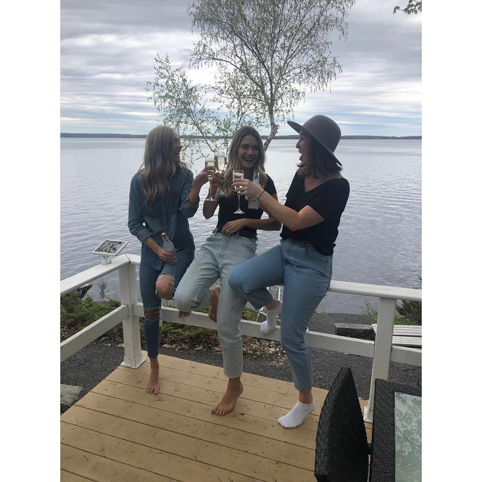 Right after I asked Lyss and Erin to be bridesmaids