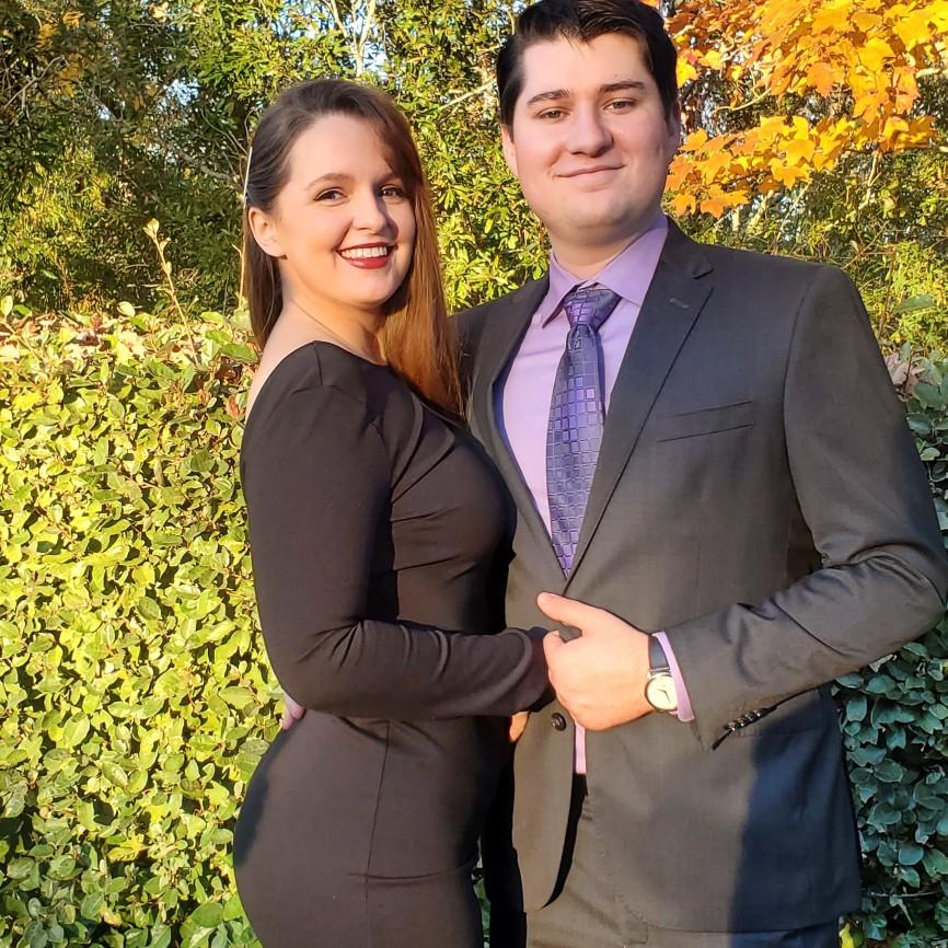 Nicole and PJ De Grande's wedding, December 2021
