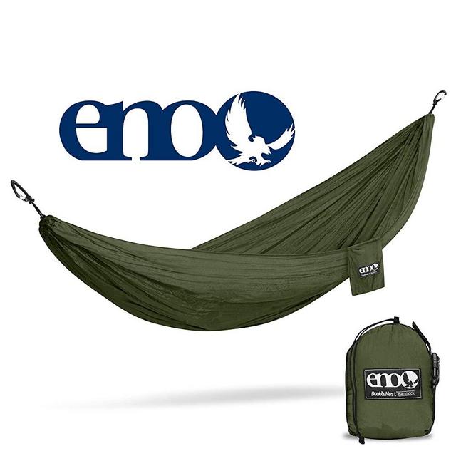 ENO, Eagles Nest Outfitters DoubleNest Lightweight Camping Hammock, 1 to 2 Person for Outdoor Camping