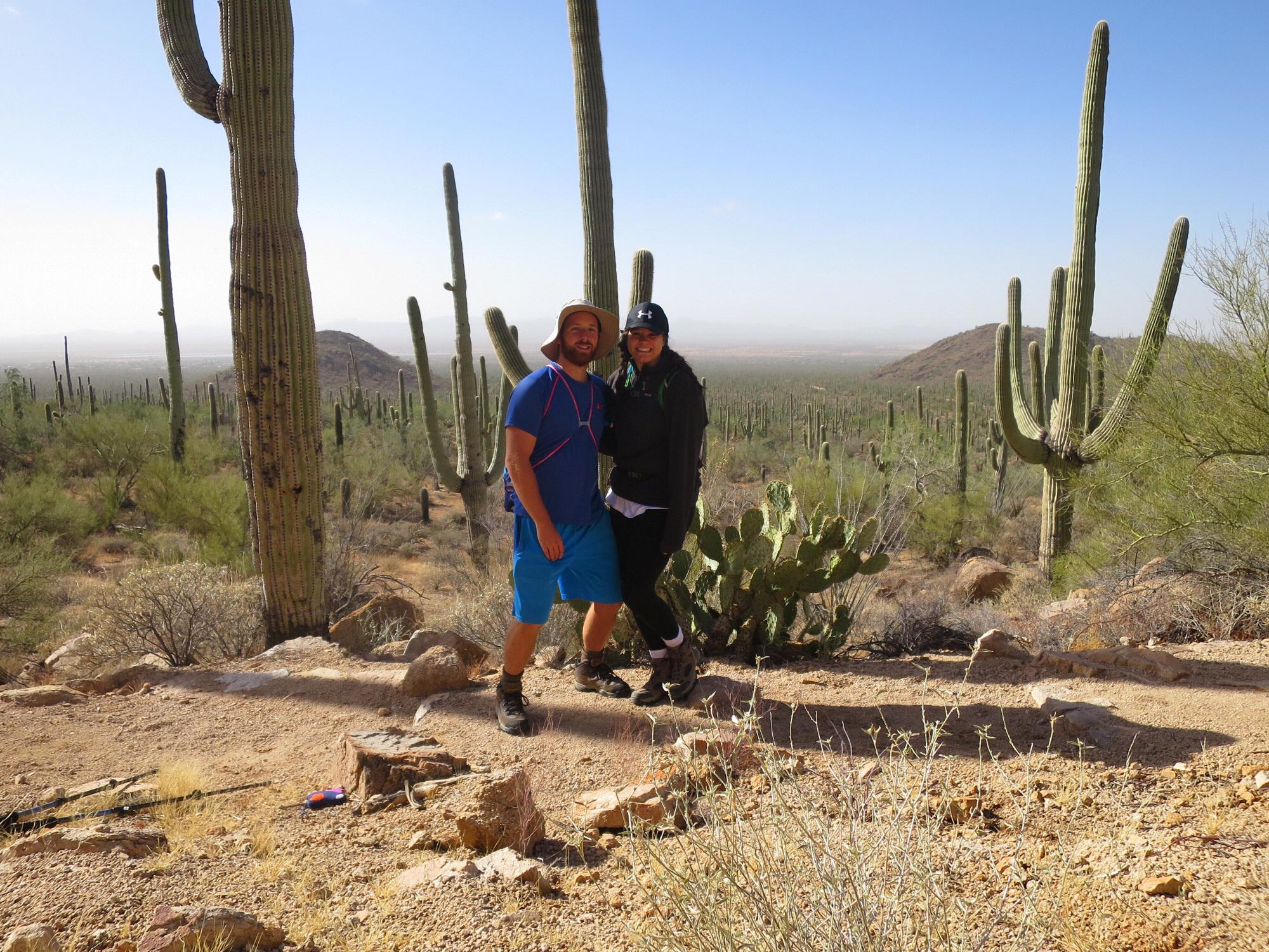 A typical winter day in Tucson, AZ. 2016