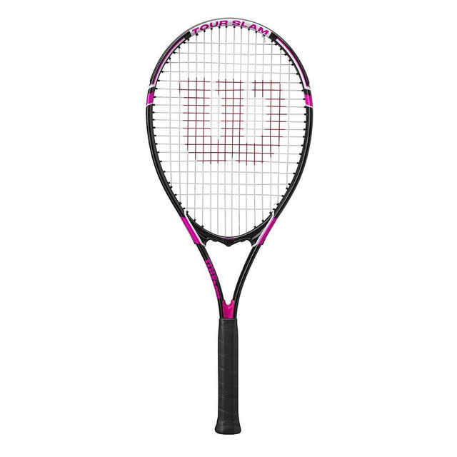 Wilson Tour Slam Adult Tennis Racquet Black/Blue - Grip Size 2-4 1/4"