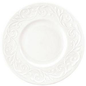 Lenox Dinnerware, Set of 4 Opal Innocence Carved Dessert Plates