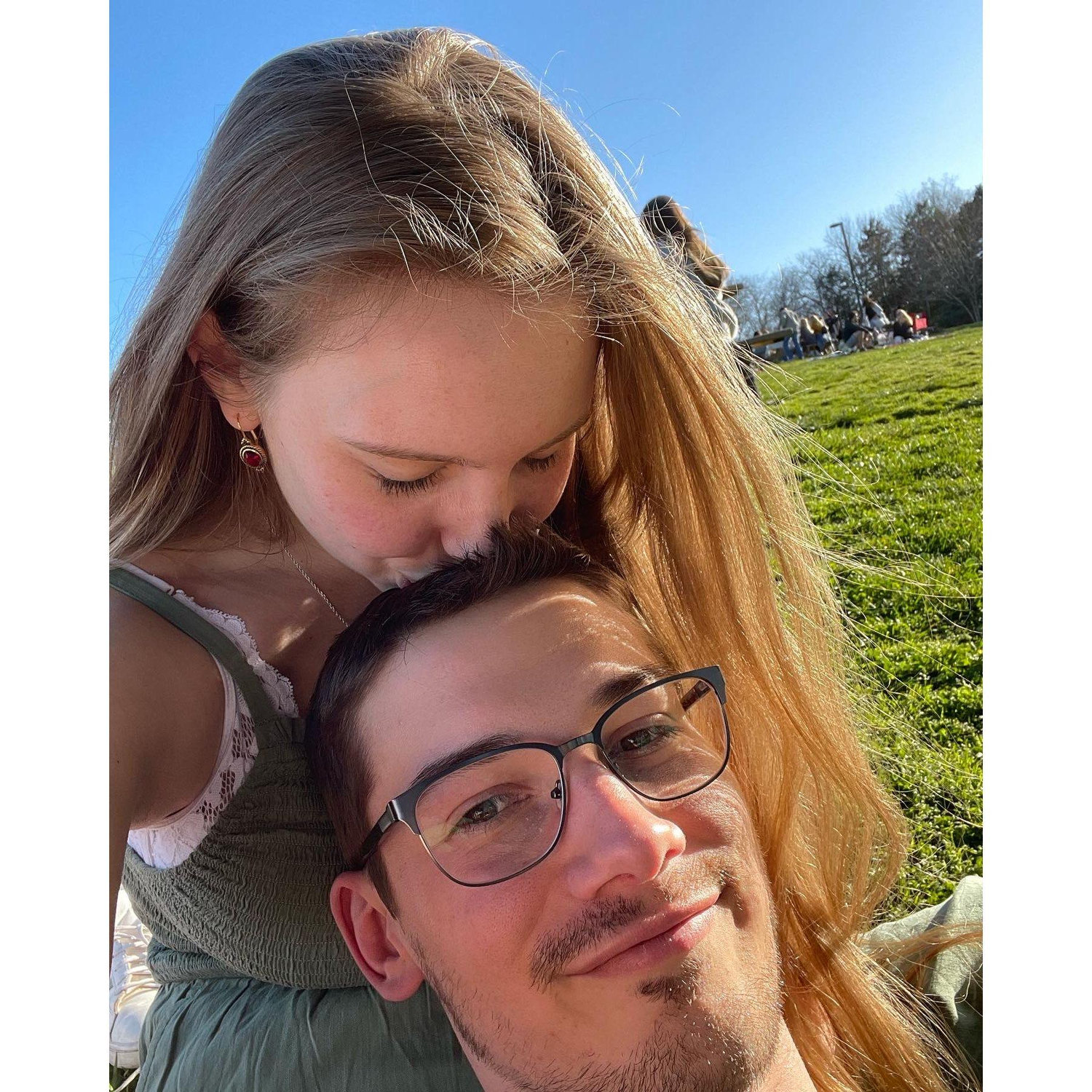 Enjoying some much needed time in the sun