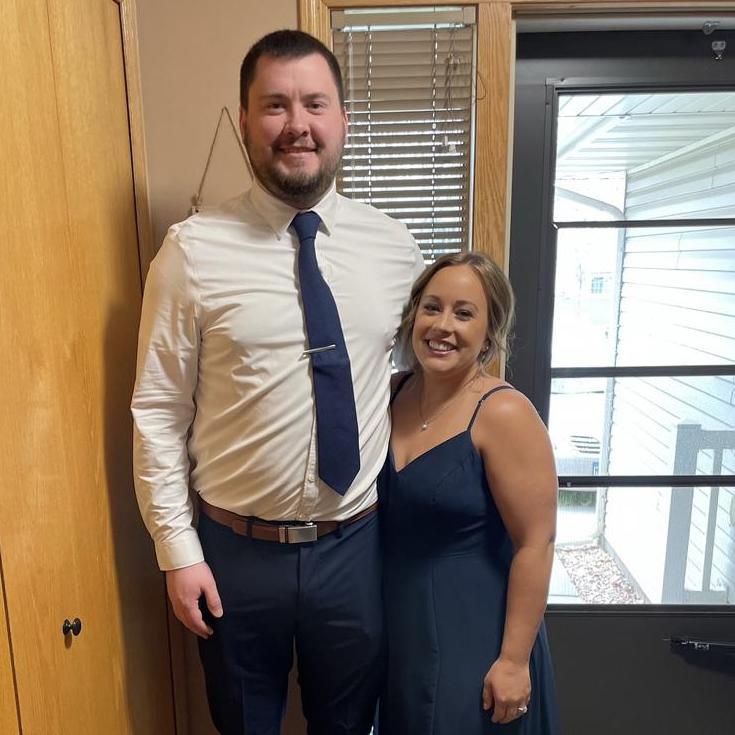 Tyler and Dani's wedding in May 2023