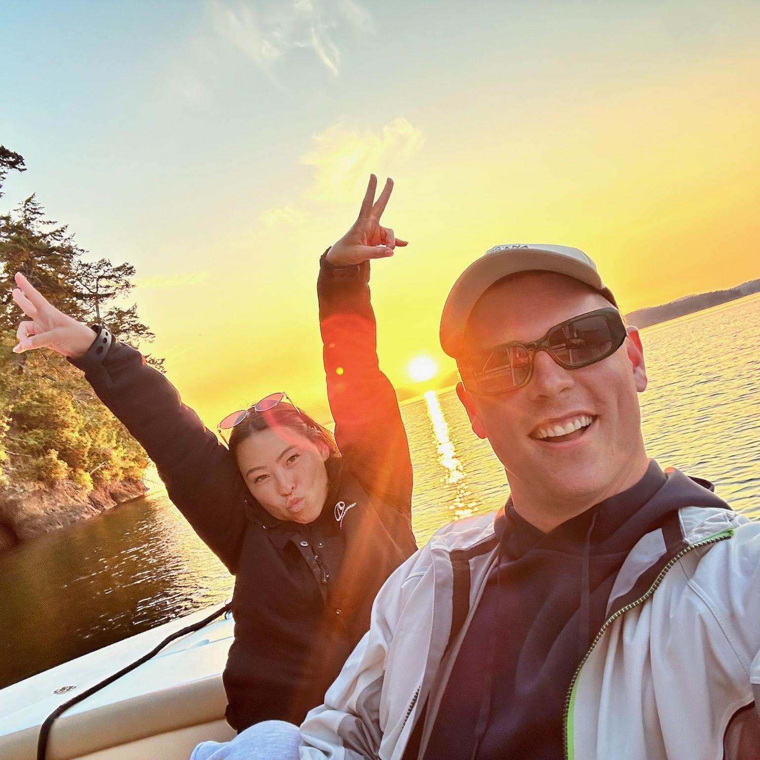 San Juan sunset boat rides!