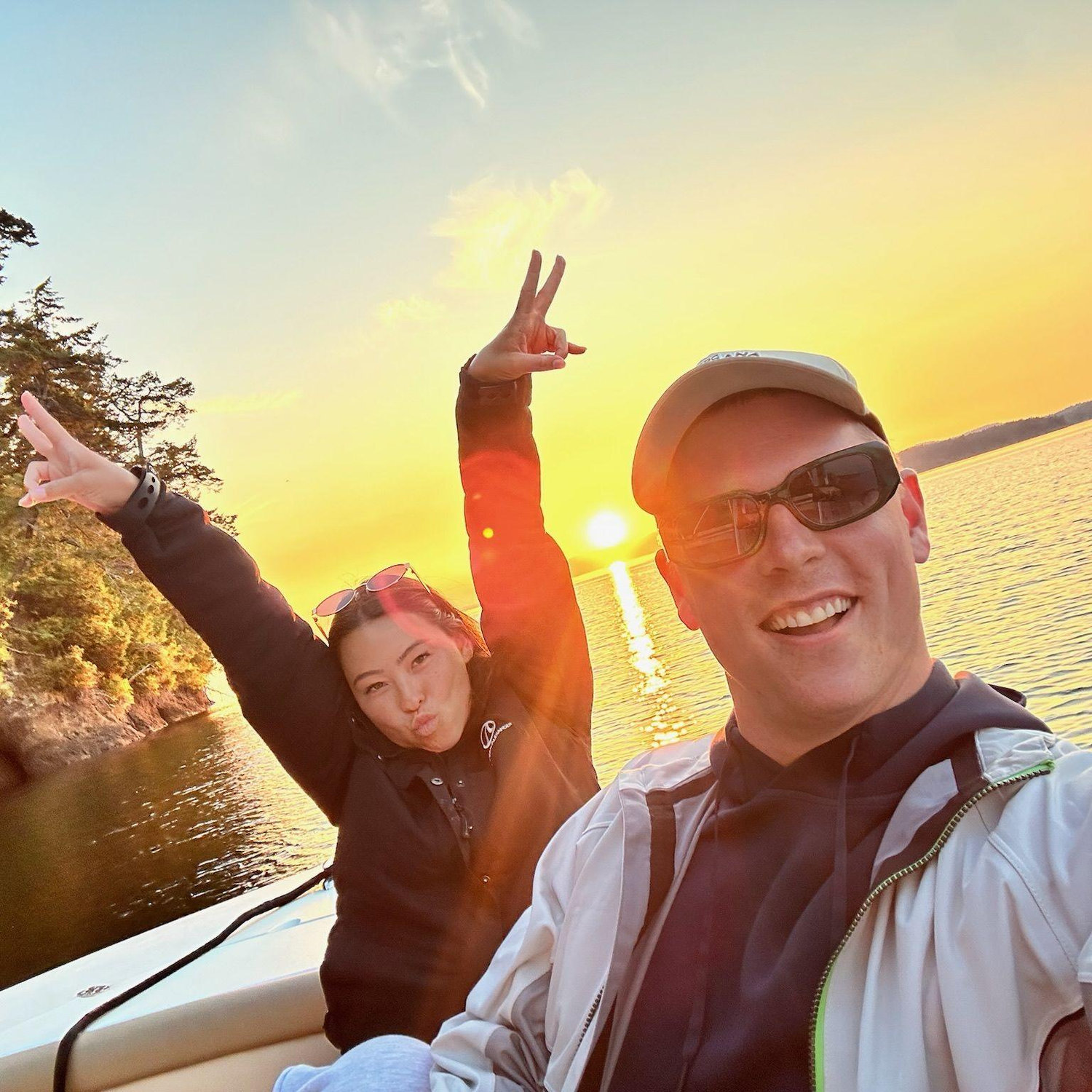 San Juan sunset boat rides!