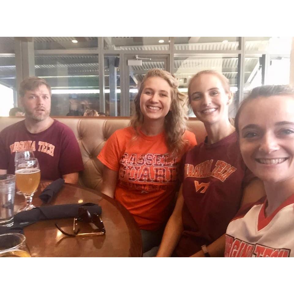 We are huge Virginia Tech people if you couldn't tell haha :) - 2019