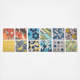 Patterned Cocktail Napkin, Set of 12