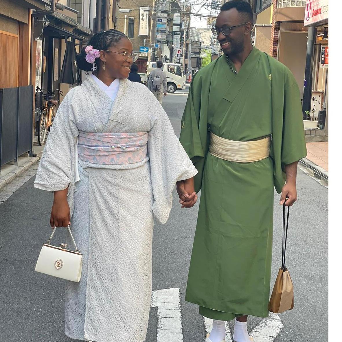 Kimono and Yukata stroll in Japan