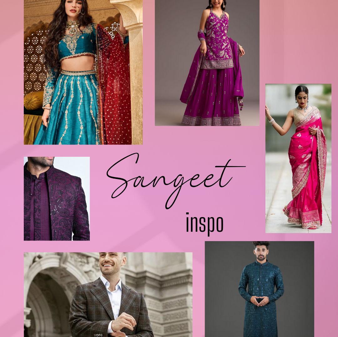 Bright, bold, colorful Indian attire preferred. 
Note: This is an outside event in the evening, prepare for chilly/colder climate.