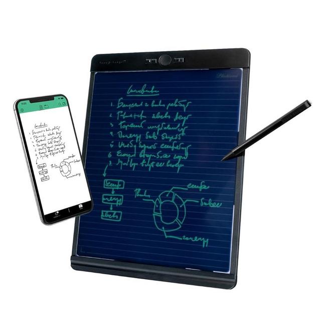 Boogie Board Blackboard Smart Scan Reusable Notebook, Letter Size Writing Tablet with Stylus for Home, College Studying, and Office, Authentic and Original (8.5” x 11”)