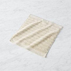 channel ivory washcloth