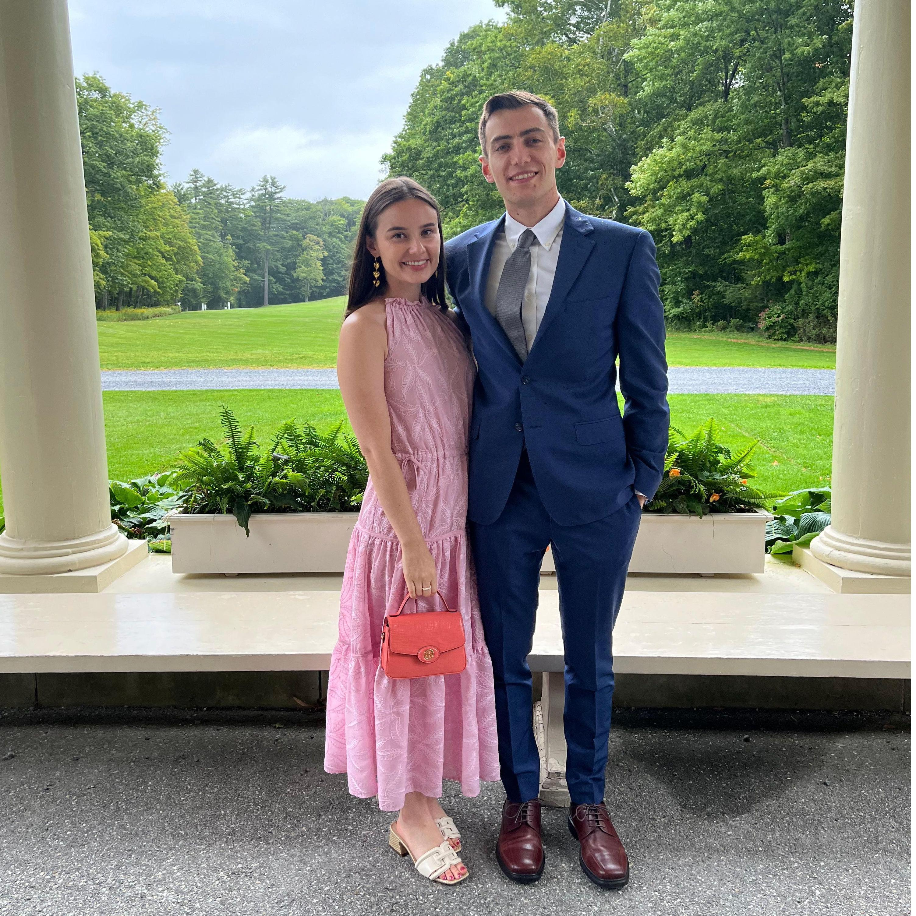 At our friends' wedding in Vermont, 2024