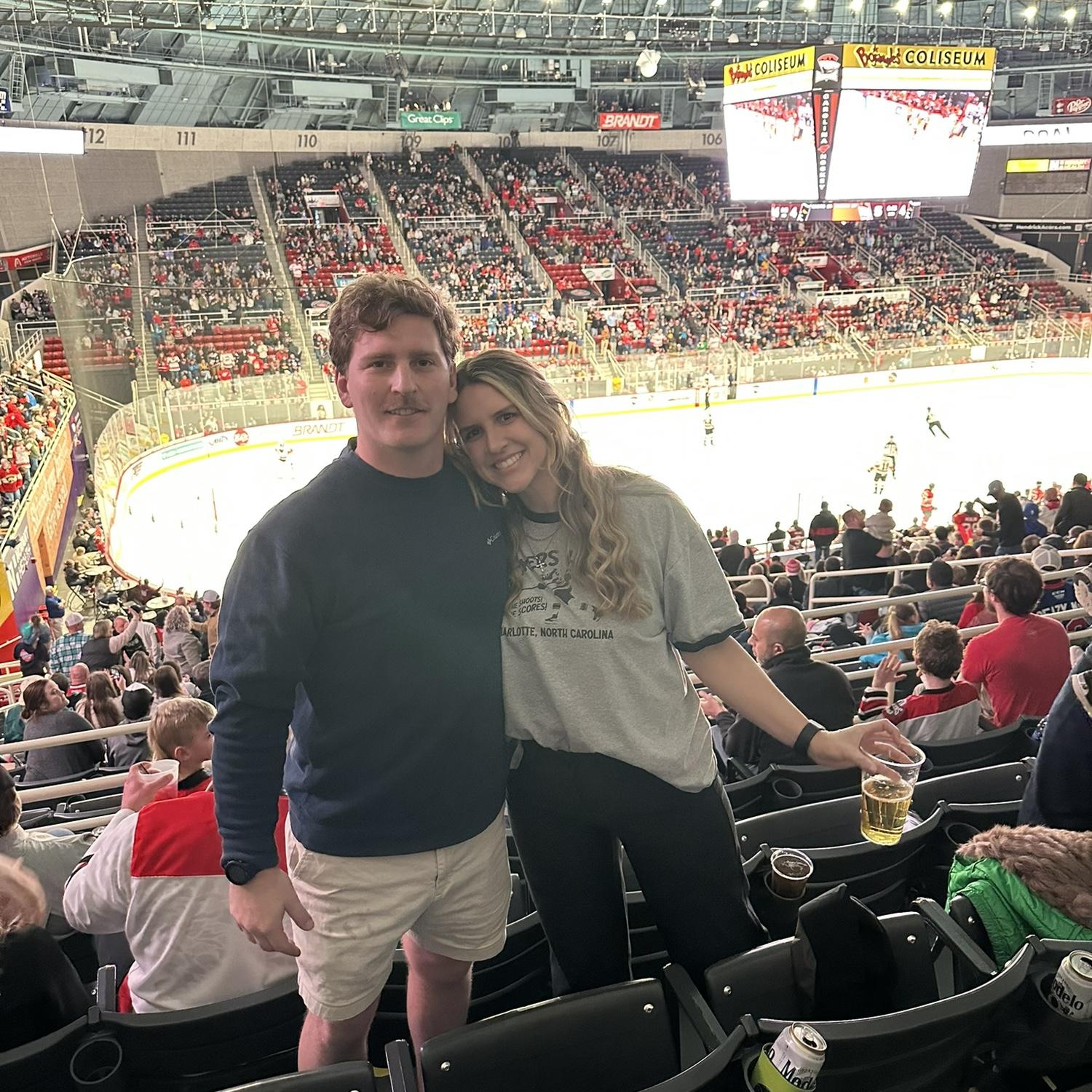 Checkers Hockey game!