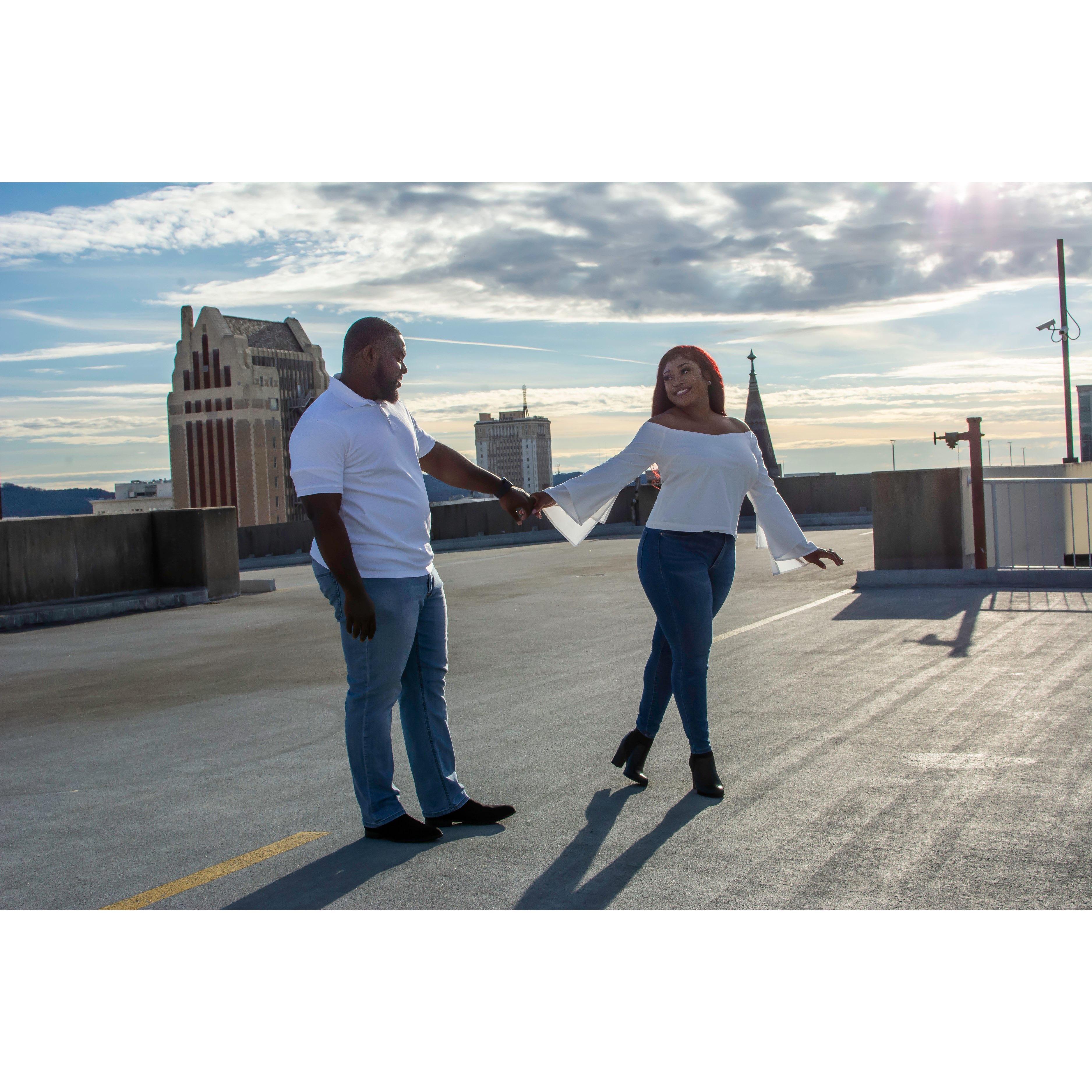 Living on cloud nine.