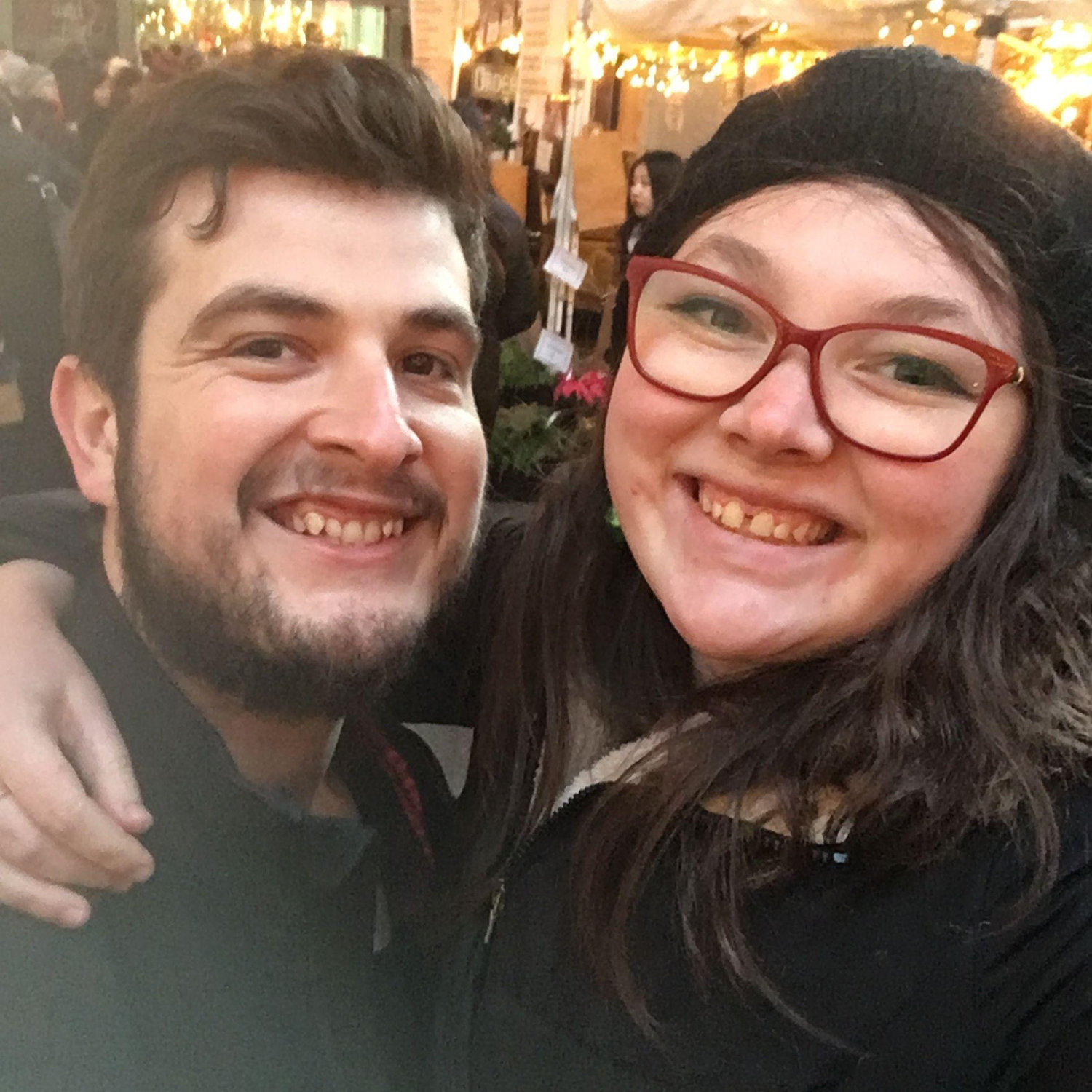 Boston Adventures (he suffered through a long line in the dead of winter)