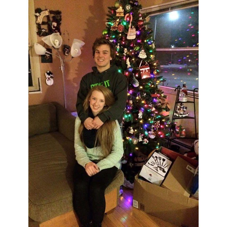 Our first Chrismtas together in 2014