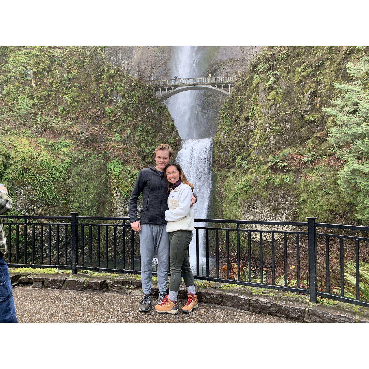 Kaitlyn's first visit to Portland!