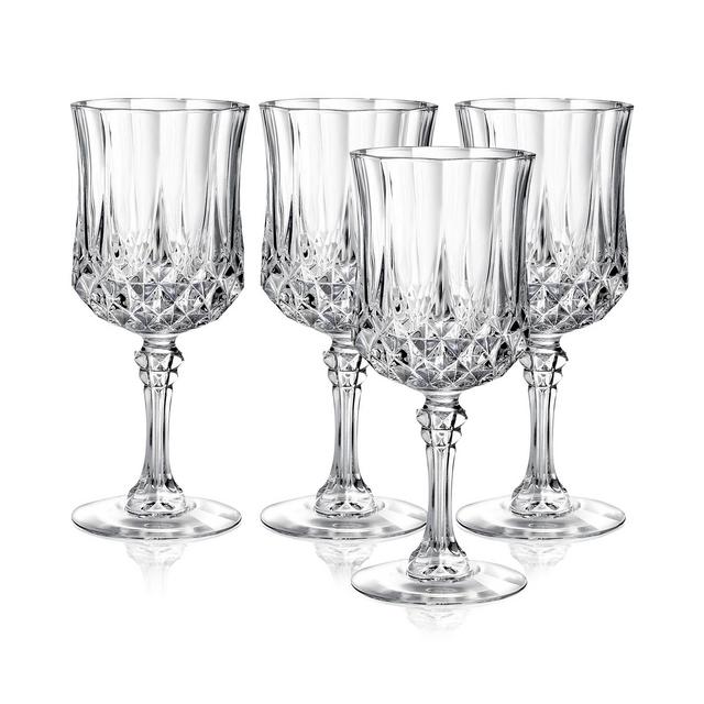 Cristal DArques Longchamp Set of 4 Goblets