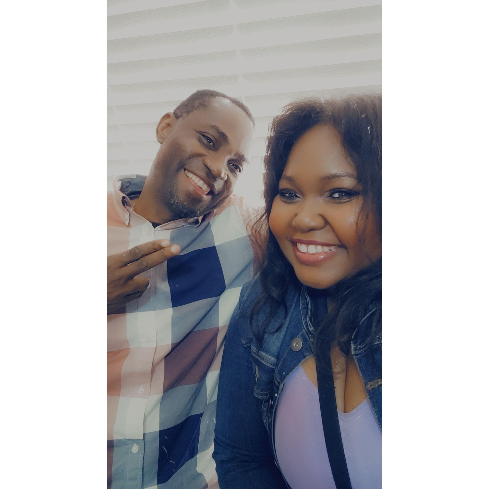 Us through nearly a year and a half of caring for each other: Snaps of random hangout days before leaving each other. There are TONS. LOL!