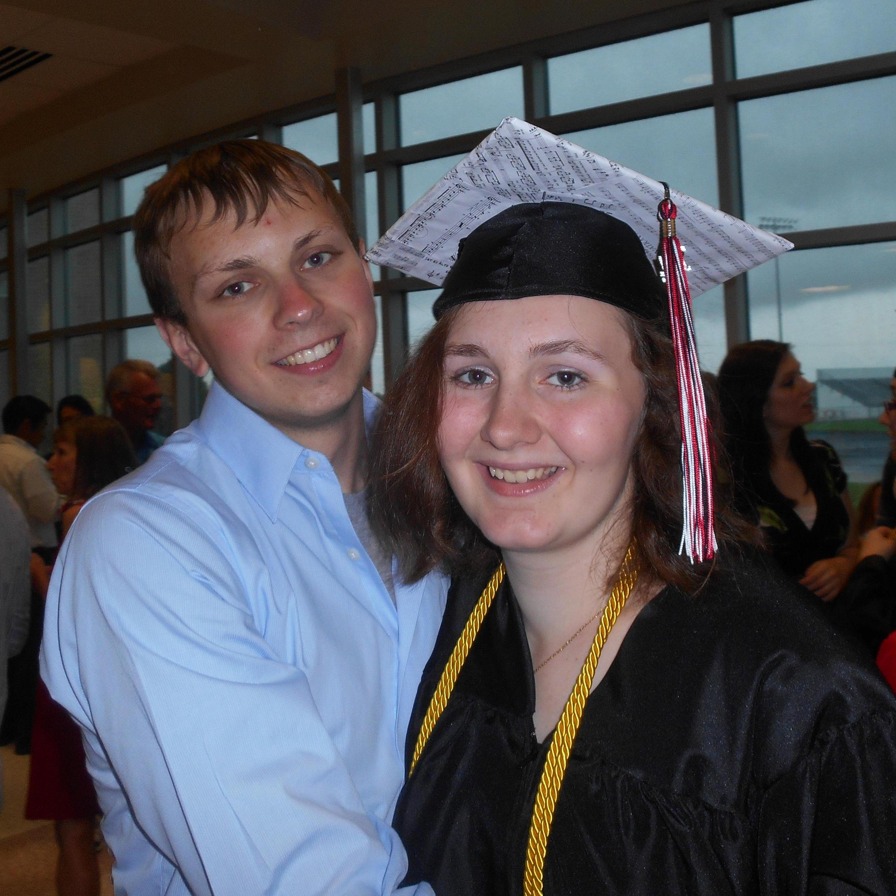 Jacklyn's high school graduation - June 2014