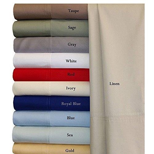 Royal Hotel Top-Split King: Adjustable Split Top King Gray Silky Soft Bed Sheets 100% Bamboo Viscose Sheet Set